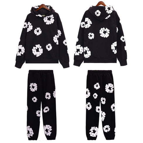 Denim Tears Outfit:Hoodie/Sweatpants (Separate Purchase Options) Casual Pants