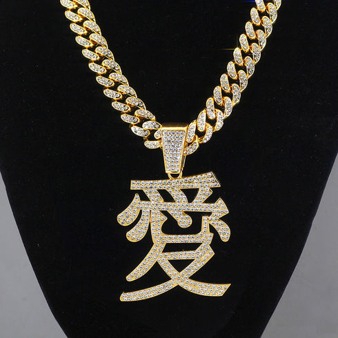 Chinese Character "Love" Pendant