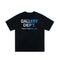 Gallery Dept T-shitrs Retro Washed Distressed Gradient Printing Short Sleeve