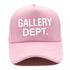 GALLERY DEPT Hat Printed Baseball Cap Outdoor Sun Hat GALLERY DEPT Mesh Cap