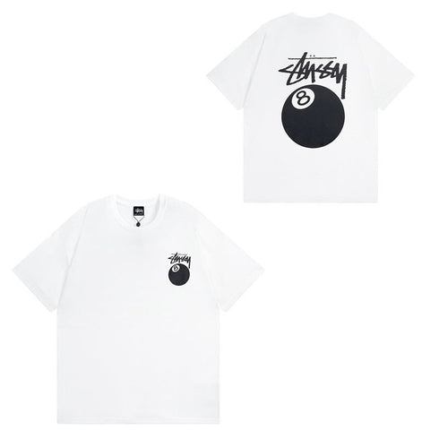 Stussy T-Shirts Casual Versatile Loose T-Shirts Couple