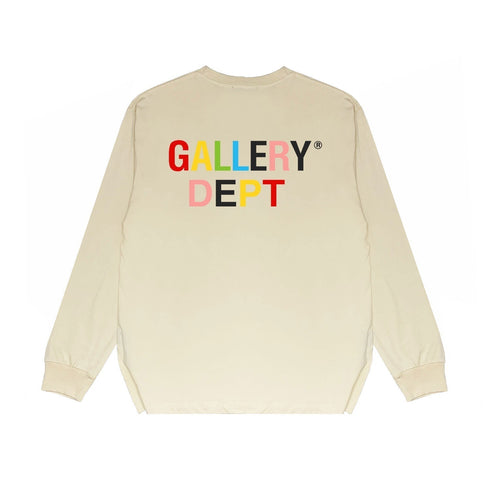 Gallery Dept Long Sleeved Shirt Fashion Brand Long Sleeve Long-Sleeved T-shirt Blouse