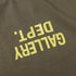 Gallery Dept T Shirts Men's Summer Short Sleeve Gallery Dept Letter Print Short-Sleeve T-shirt