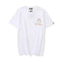 Bathing Ape T-Shirt Summer Short Sleeve Letter Print Round Neck Pullover T-shirt