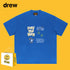 Drew T-shirts T-shirt Short Sleeve Loose round Neck Short Sleeve