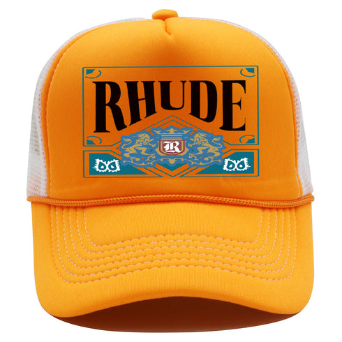 Rhude Hat Shade Mesh Cap Casual Baseball Cap Couple