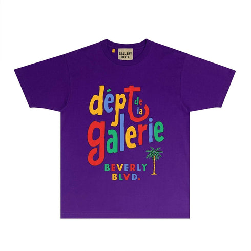 Gallery Dept T Shirts Fashion Brand Tee Shirt Short Sleeve T-shirt Blouse