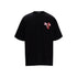 Chrome Heart T Shirts Sanskrit Rainbow Cross Foam Short Sleeve T-Shirt