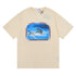 Rhude T-shirt Micro Label Letter Retro Printed Short Sleeve T-shirt