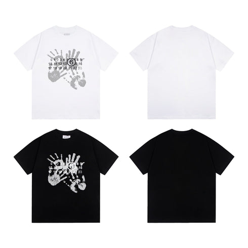 Maison Margiela T-shirt 2 Crew Neck Loose Short Sleeve T-shirt