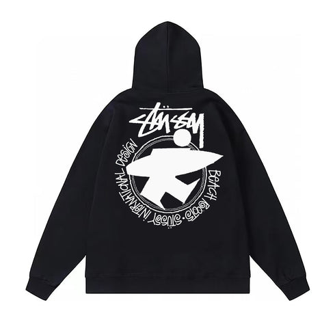 Stussy Hoodie Fleece Hooded Sweater