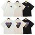 Rhude T-shirt Inverted Triangle Letter Print Short Sleeve T-shirt
