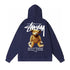 Stussy Hoodie Fall/Winter Fleece Hooded Sweater