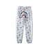 Bathing Ape Pant Shark Head Print Luminous Starry Sky Trousers Men's and Women's Casual Pants Sweatpants