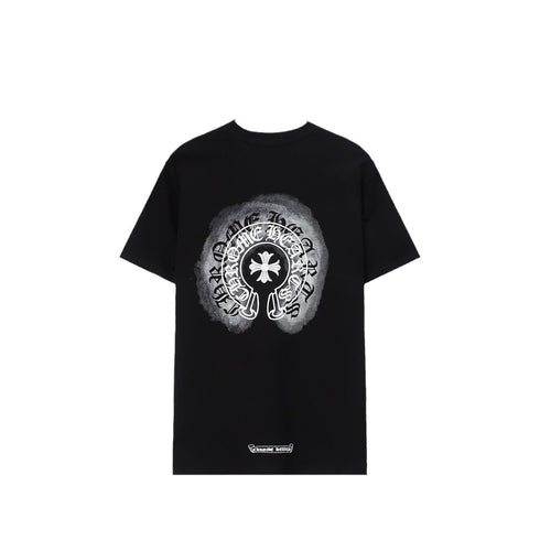 Chrome Heart T Shirts Sanskrit cross logo short-sleeved men's T-shirt