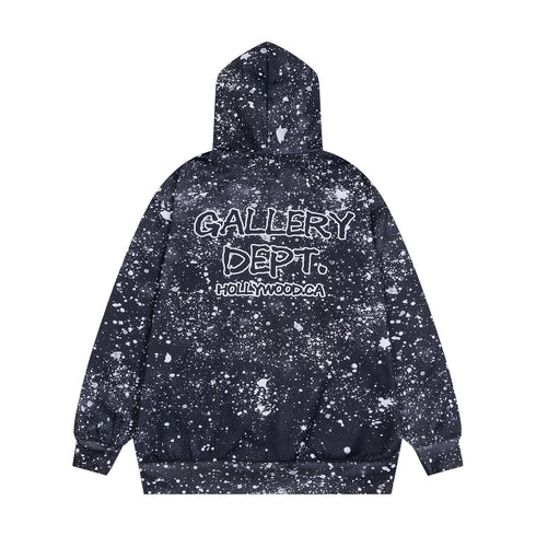 Gallery Dept Hoodie Loose Casual Starry Sky Hoodie