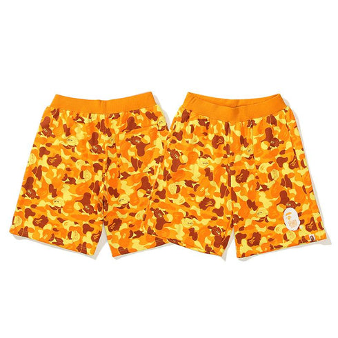Bathing Ape Shorts Summer Shorts Men and Women Casual Loose Couple Camouflage Pants Women