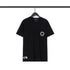 Chrome Heart T Shirts Croix Cross Leather Printed Short Sleeve T-Shirt