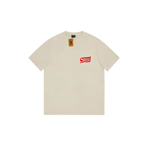 Stussy T-Shirts Loose Casual T-Shirts Same for Men and Women