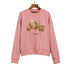 Palm Angle Sweatshirt Palm Angels Embroidery Crew Neck Pullover Sweatshirt Men and Women Loose