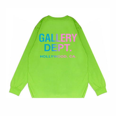 Gallery Dept Long Sleeved Shirt Fashion Brand Long Sleeve Long-Sleeved T-shirt Blouse