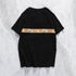 Bathing Ape T-Shirt Summer Casual Straight White Short Sleeve Cotton Round Neck T-shirt