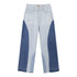 Gallery Dept Jeans Splicing Contrast Color Casual Denim Trousers