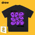 Drew T-shirts Printed Short Sleeve Loose round Neck