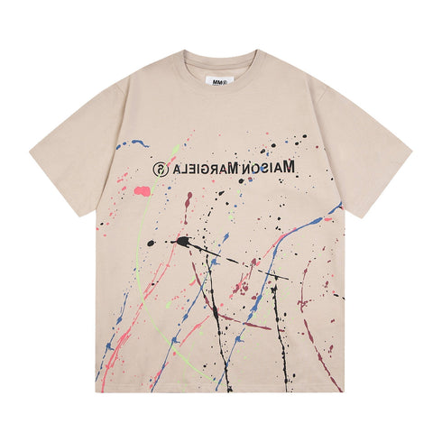Maison Margiela T-shirt Crew Neck Loose Short Sleeve T-shirt