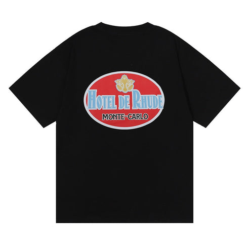 Rhude T-shirt Short Sleeve T-shirt Loose