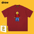 Drew T-shirts Short Sleeve Loose round Neck Short Sleeve