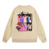 Stussy Sweatshirts Crew Neck Fleece Sweater