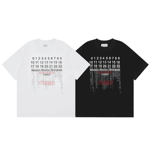 Maison Margiela T-shirt Crew Neck Loose Short Sleeve T-shirt