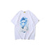 Bathing Ape T-Shirt Spring and Summer Short Sleeve Mount Fuji Printed Fashion Casual T-shirt