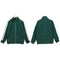Palm Angle Sweatshirt Palm Angels Striped Stand Collar Jacket for Men and Women Couple Loose Sports Jacket