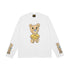 Drew House Sweatshirts Unisex Cartoon Bear Crew Neck Loose Sweater