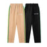 Palm Angle Pants Palm Angels Rainbow Striped Pants Men's and Women's Casual Trousers Loose Ins