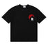 Rhude T-shirt Letter Snow Mountain Sunset Pattern Short Sleeve T-shirt