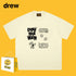 Drew T-shirts T-shirt Short Sleeve Loose round Neck Short Sleeve