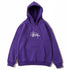 Stussy Hoodie Embroidered Logo Fleece Hoodie