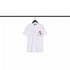 Chrome Heart T Shirts Croix Cross Color Leather Printed Short Sleeve T-Shirt