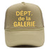 GALLERY DEPT Hat Mesh Cap Shade Summer Print Baseball Cap Casual Sunscreen Cap Outdoor