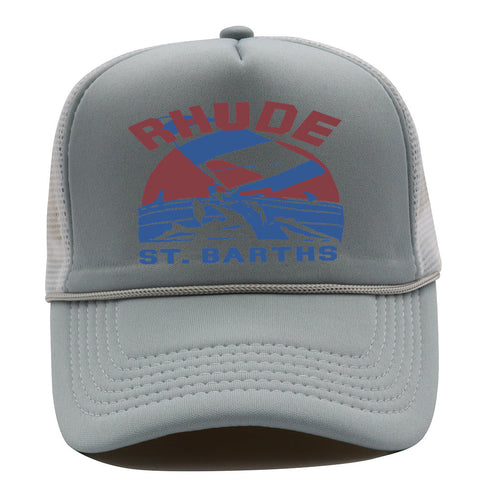 Rhude Hat Retro Outdoor Shade Baseball Net Cap