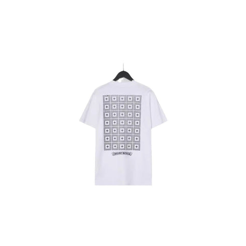 Chrome Heart T Shirts Chromes Matty Printed Short Sleeve Casual T-Shirt