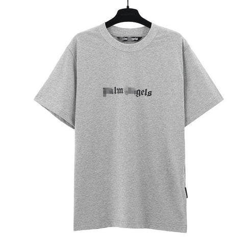 Palm Angels T-shirt Simple Letter Print Short Sleeve T-shirt