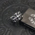 Chrome Heart Ring with Diamonds in White Gold