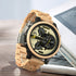 VVS Large Dial Wood Grain Watch | Stylish, Eco-Friendly Timepiece