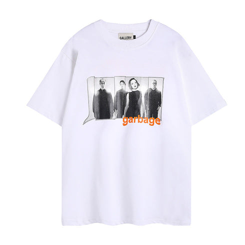 Gallery Dept T Shirts Letter Print Male and Female Large Size