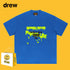 Drew T-shirts Smiley Face Short-Sleeved T-shirt Men's Short-Sleeved T-shirt