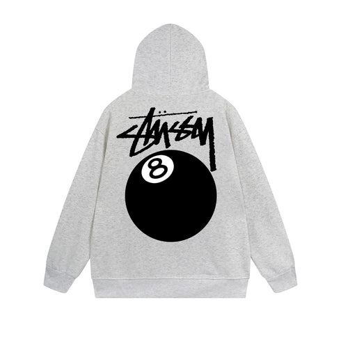 Stussy Hoodie Zip Cardigan Hooded Sweater
